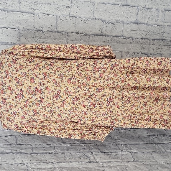 Umgee Floral Mini Dress‎ - Cream and Pink Small - Picture 6 of 7